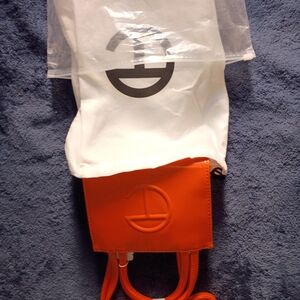 Telfar Orange Crossbody Bag